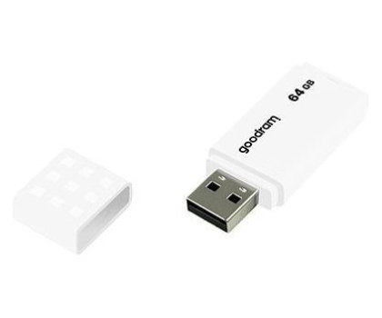 PenDrive GOODRAM 64GB UME2 odczyt 20MB/s USB 2.0 biały